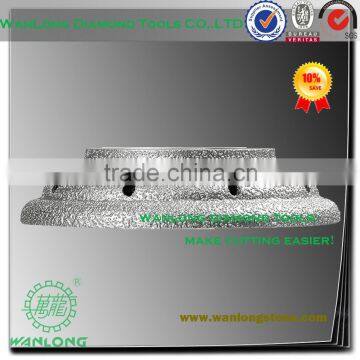 high quality vacuum brazed diamond grinding stone wheel sale india,usa,uk