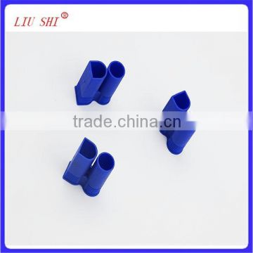 blue EC5 plastic plug housing for 5.0mm gold plated connector