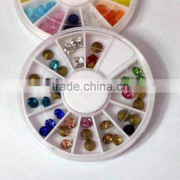 Various Design Nail Wheel Cheap Price Nail Art Decoration Box photo-6