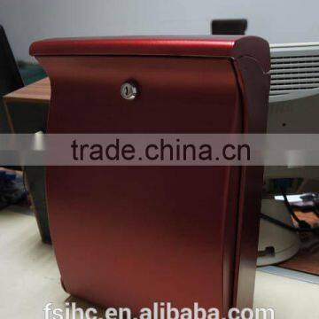 small plastic mailboxes /JHC-2001/hard plastic packaging mailbox