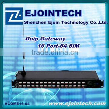 Hot sale!! Ejointech 4/816/32 port goip 8 sim cards gsm gateway pbx