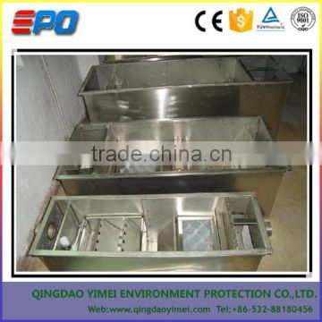 stainless steel grease trap for kitchen/Restaurant , Oil-water seperator