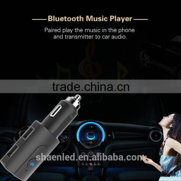 2016 New Arrival New Design Vehicle-mounted Bluetooth Hands Free FM Emitter