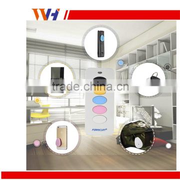 5-in-1 RF Locator Smart Key Finder With Led Light Remot Control Key Chain Sticker Key Finder