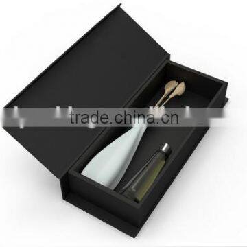 Custom Logo Designed Upscale Gift Box,black Paperboard Packing Box for Gift photo-2