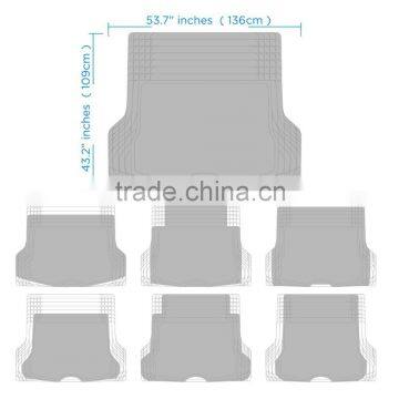 Heavy Duty Diamond Plate Cargo Trunk Mat Trunk Cargo Liner Floor Mat, Trim-to-Fit for Car, SUV, Van & Trucks photo-5