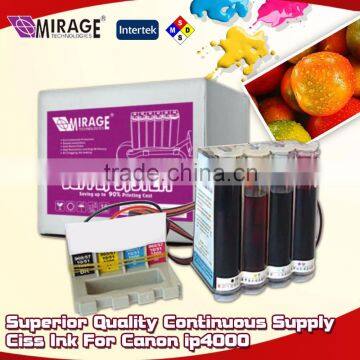 Superior Quality Continuous Supply Ciss Ink For Canon ip4000