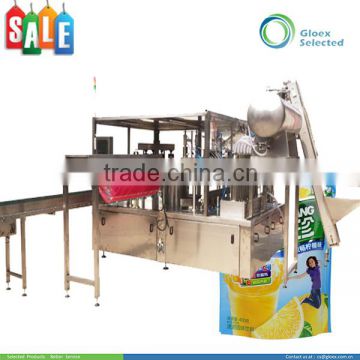 CE Approval Rotary Type Automatic Premade popular pouch spout filling machine