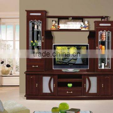 Wooden TV wall unit,pictures of TV cabinet,TV cabinet foshan