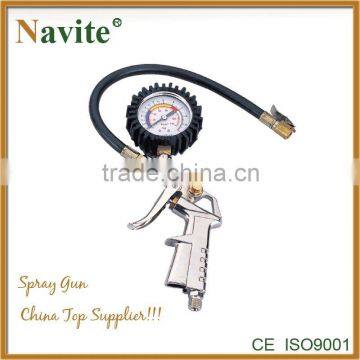 Navite Tire Inflator TG-6, Tire Inflator with gauge, portable car tire Inflator