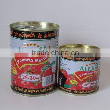 Custom Brand Canned Tomato Paste