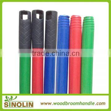 SINOLIN High Quality PVC Coated Iron Metal Pole Broom Mop Stick PVC Handle