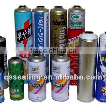 customer brand tinplate aerosol can with CMYK printing