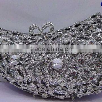 CB0123-2New hot sell high quality fashion lady small handbag with nice shining stones decorate for party of cluth