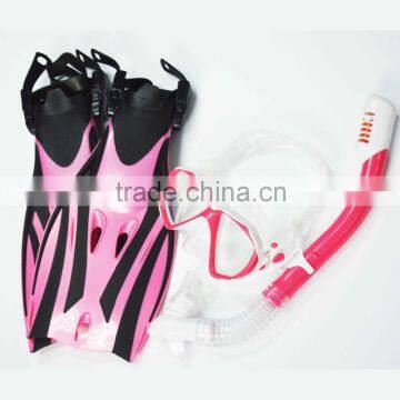 Diving Gear - Snorkel Mask & Fins Set for kids