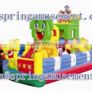 Inflatable lovely mouse activity city for kids play SP-FC036