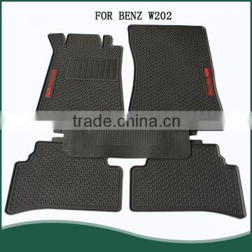 2016 all weather rubber /latex car floor mats for mercedes benz w202