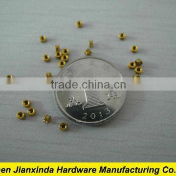 M1.2 brass knurling nuts/Cellphone nuts