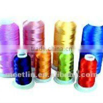100% polyester embroidery thread