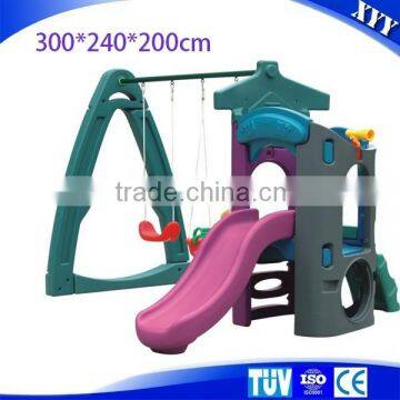 2015 Funny and Safety Kids Slide Small Slide With Swing Quality Choice