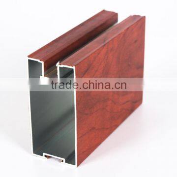 Best Price for Wooden Grain Aluminum Profiles photo-2