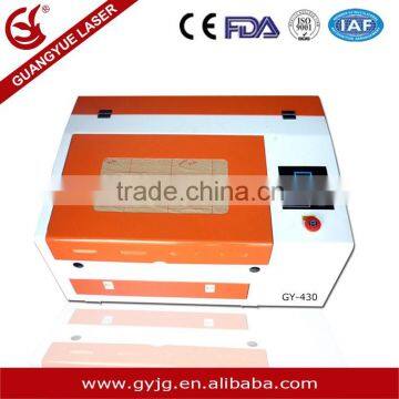 cheap type GY-430 Overseas service and CE Certification shandong China laser engraving machine