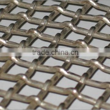 Durable metal crimped wire mesh/big hole crimp wire mesh(factory)/big wire crimped wire mesh