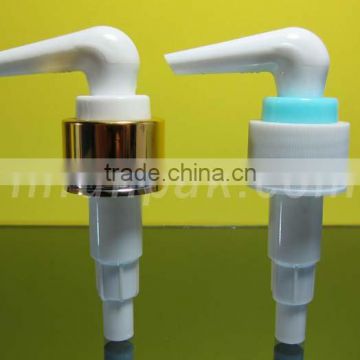 28mm Bottle pump with golden aluminum shell