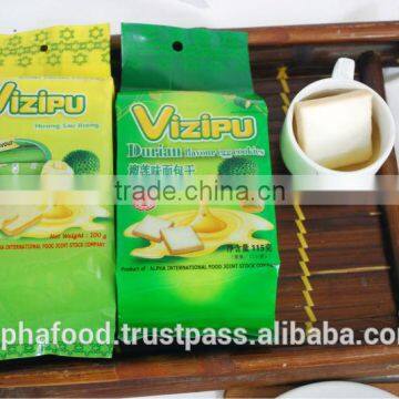 tropical flavor - VIZIPU Durian flavour 210g/bag Egg Cookie