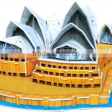 sydney opera house puzzle paper ornament