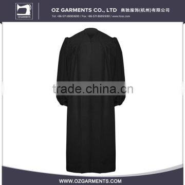 High Quality Premium Black Baptismal Robe