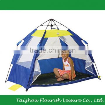 Mesh Windows Automotic Pole Beach Sun Shade Cabana Tent