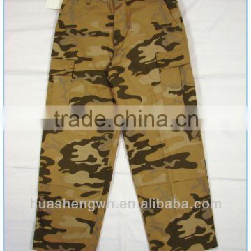 Camouflage Work Pants Uniform Pants Trousers Professional Manufacture