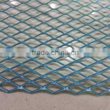 Blue Aluminum Mesh Grill for Front Bumper/Performance Decorative Light Weight Aluminum Mesh Grill