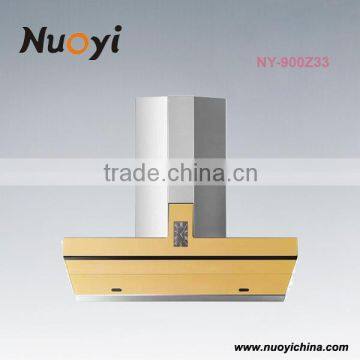 CE CB Approved colorful chinese kitchen exhaust range hood