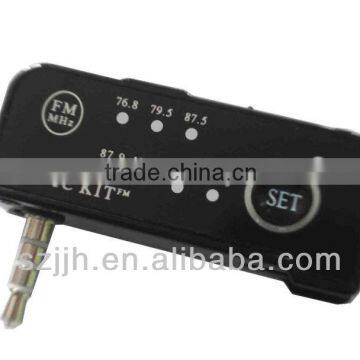 popular car MP3 transmitter ,music and user manual player