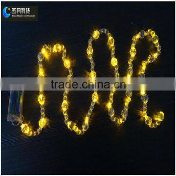 CE&ROHS 4m 40 LED yellow Light Christmas Party Battery Operated String Lights