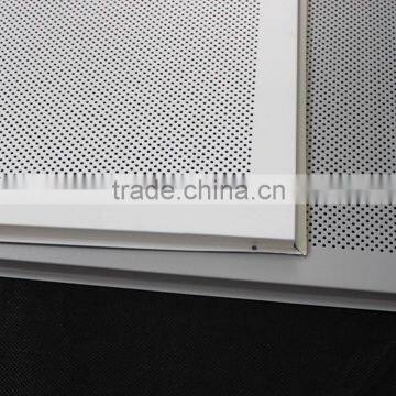 Fire Proofing Perforated Aluminum Sheet False Ceiling Tiles 600x600 mm