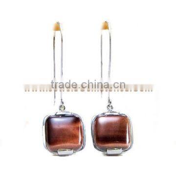 Rose Quartz !! Happy Holiday 925 Sterling Silver Earring 925 Fine Jewelry