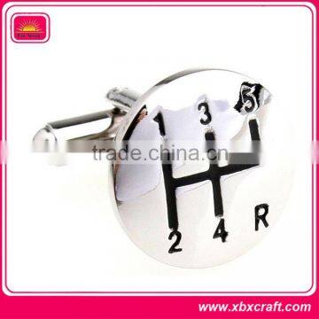 custom metal novelty gears cufflinks