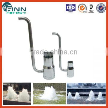 Stainless steel water jet nozzles fountain spray 3/4'' ''foam fountain spring bubble jet nozzles