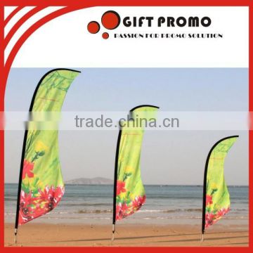 Custom Printing Teardrop Beach Flag