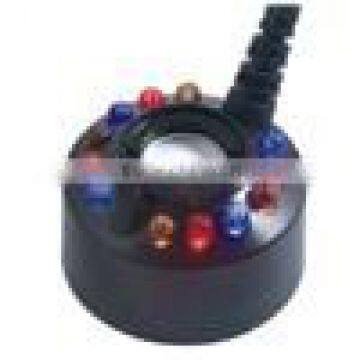 Ultrasonic Mist Maker Fogger Water Fountain Pond Atomizer Air Humidifier with 12 LED