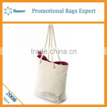 White Color Yiwu Supplier Canvas Shopping Tote Bag Cotton for OEM Supplier's Choice