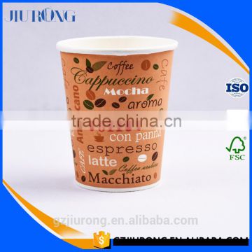 Hot sales logo printed disposable paper cup