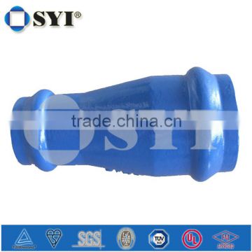 Ductile iron Double Socket Tapers for PVC Pipes