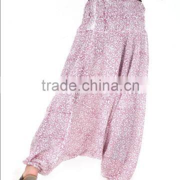 Indian Printed Aladin Harem Afghani Trouser For Women photo-4