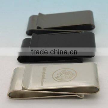 Wearproof metal money clip in stock