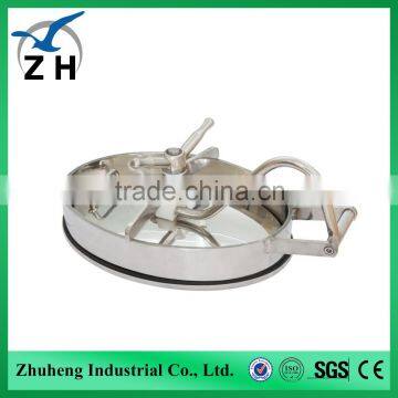 High Quality Food Grade Fuel Tanker Stainless Steel Manhole Cover