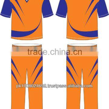 Top Quality Professional Custom Sublimated Cricket Uniforms